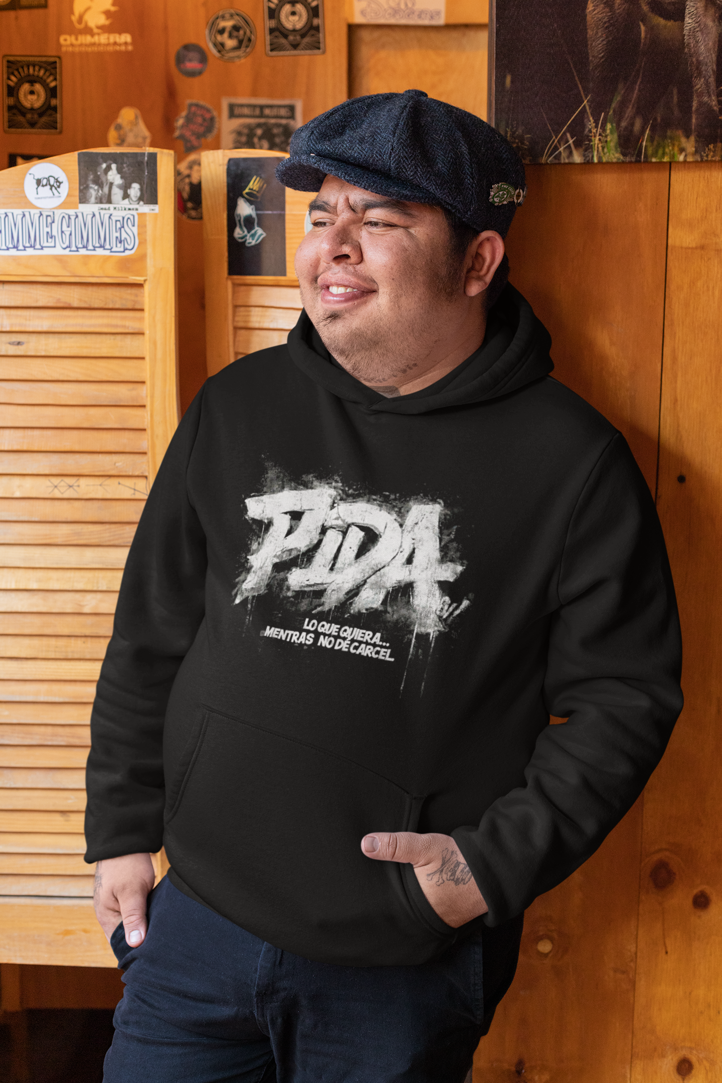 Hoodie Personalizado “PIDA LO QUE QUIERA – ACÁ SE LO DISEÑAMOS”
