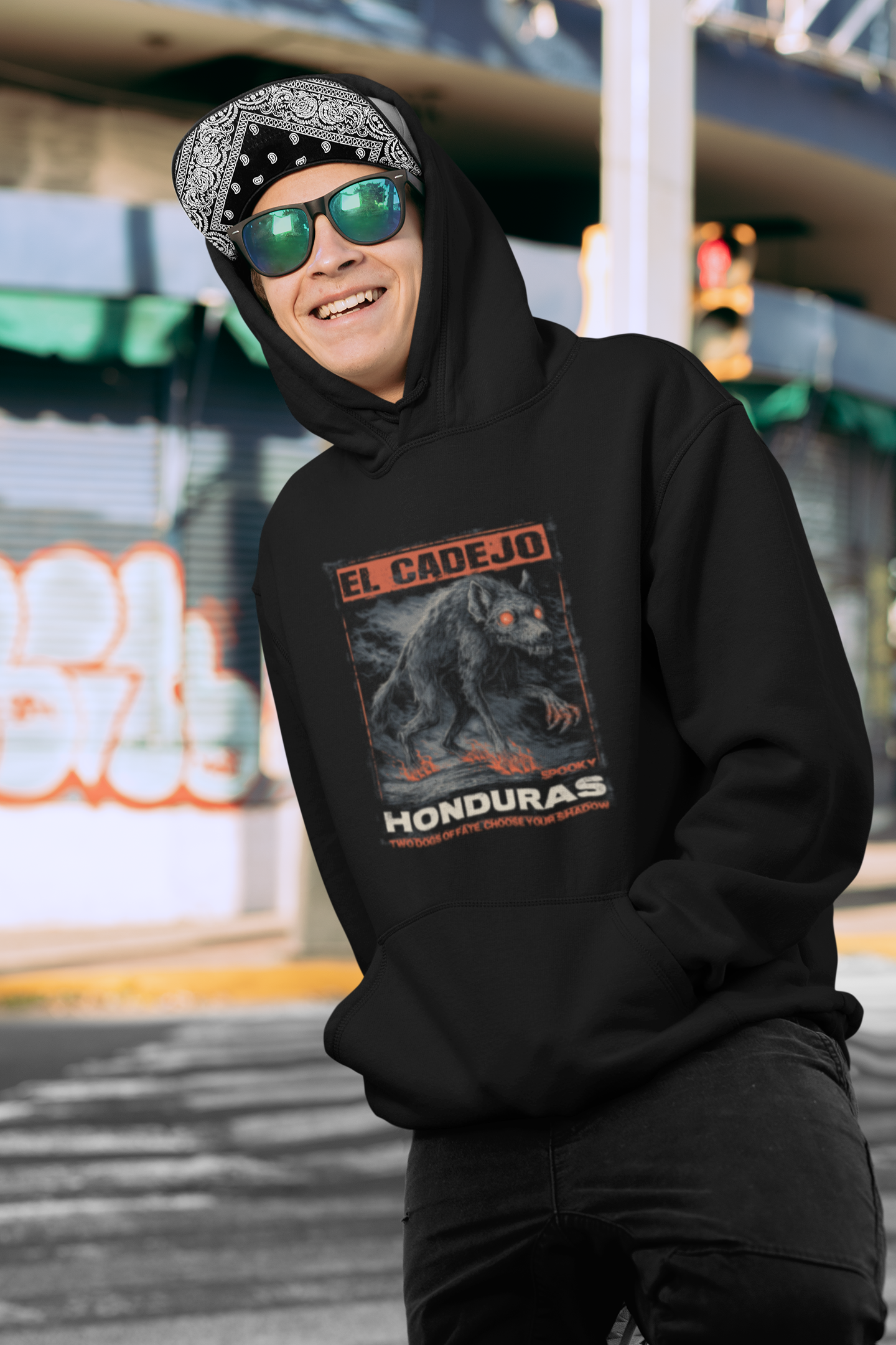 El Cadejo Spooky Hoodie – Honduran Legend