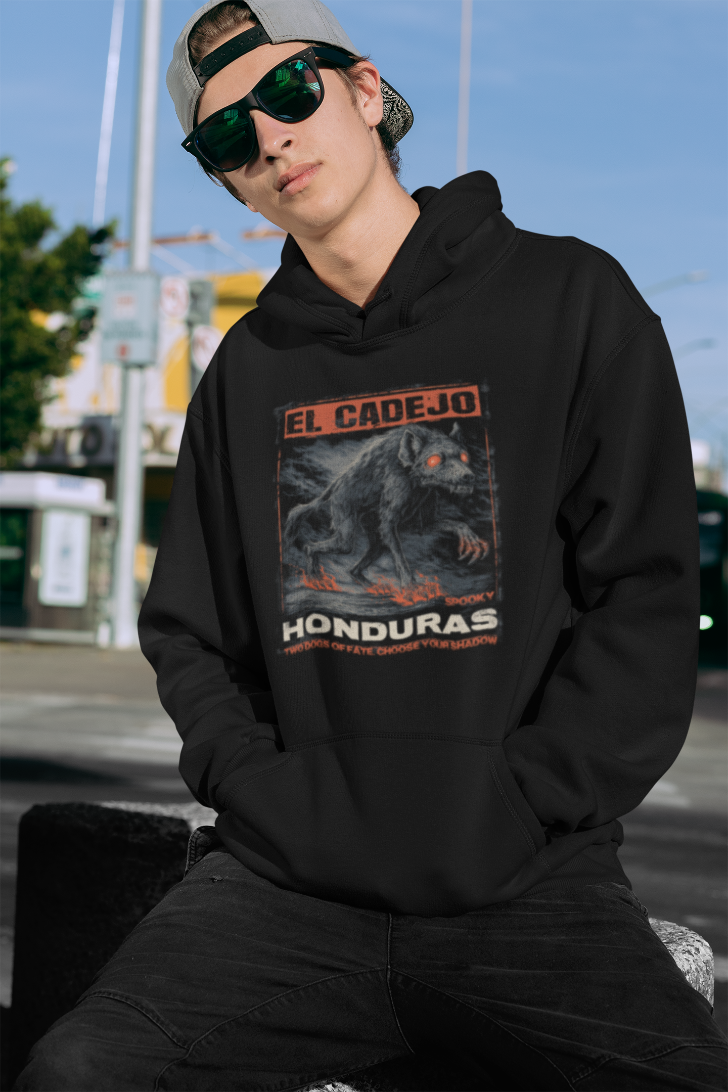 El Cadejo Spooky Hoodie – Honduran Legend
