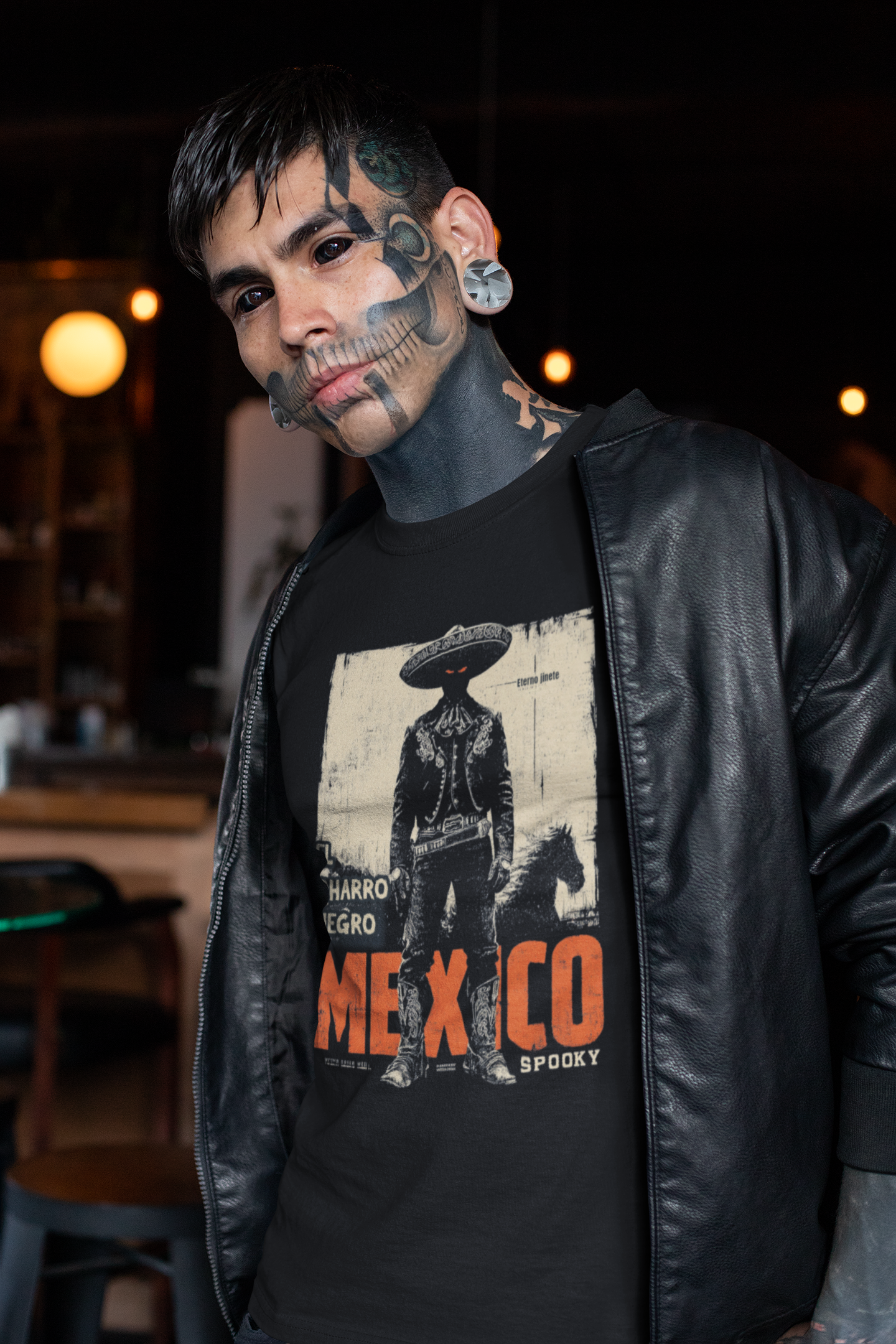 El Charro Negro Tee – Spooky Drop 2025