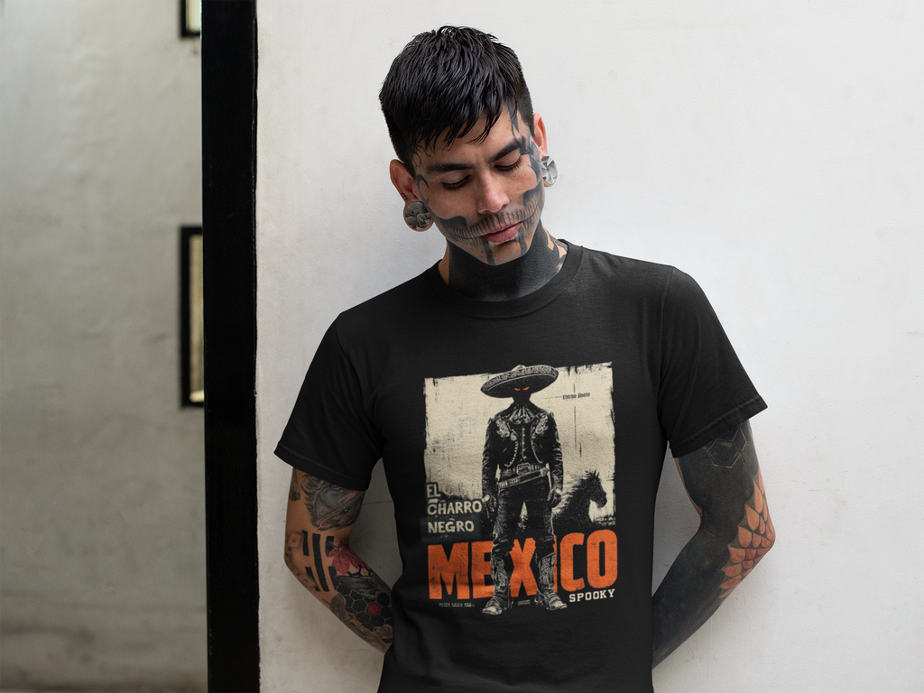 El Charro Negro Tee – Spooky Drop 2025