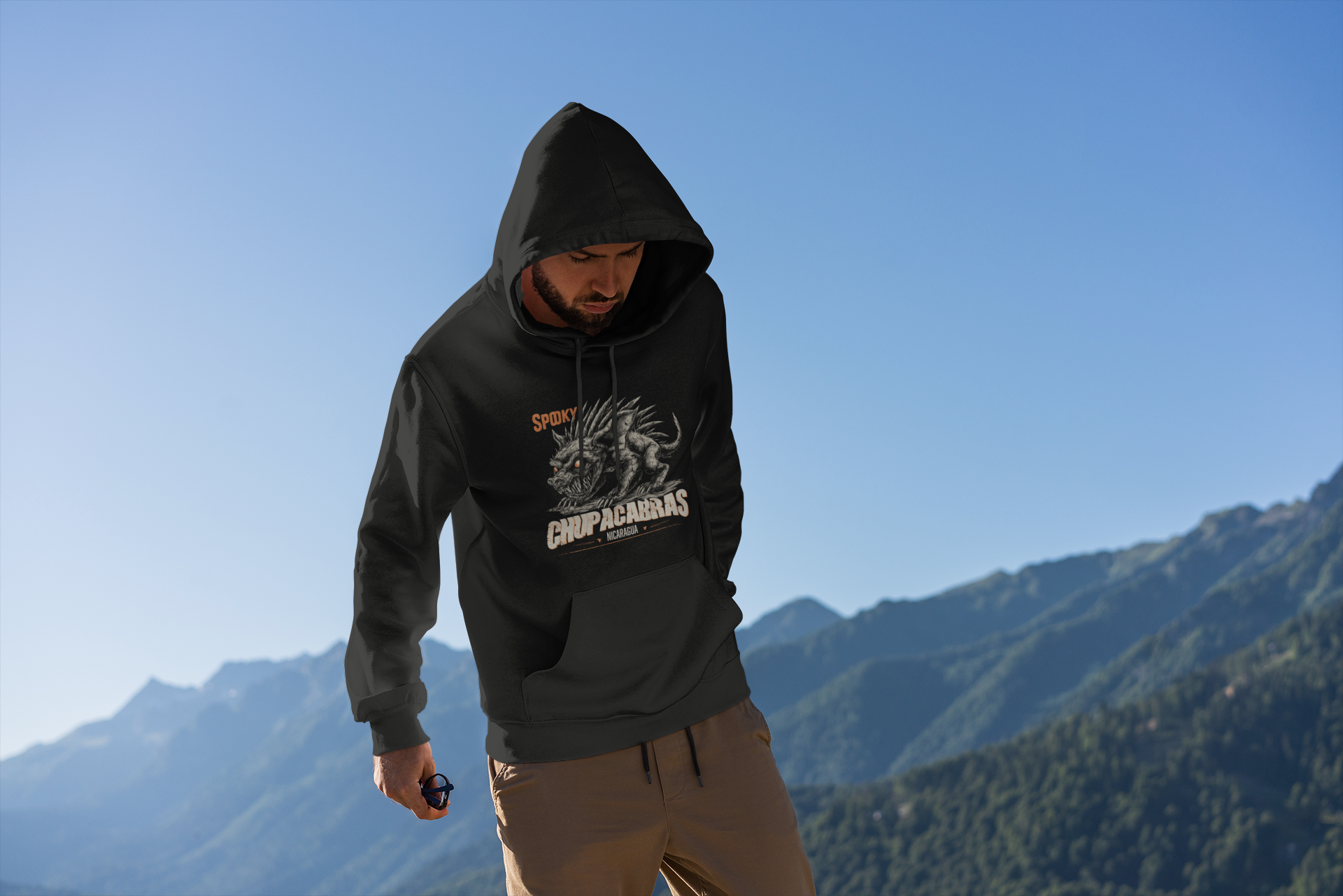 El Chupacabras Spooky Hoodie – Nicaraguan Legend