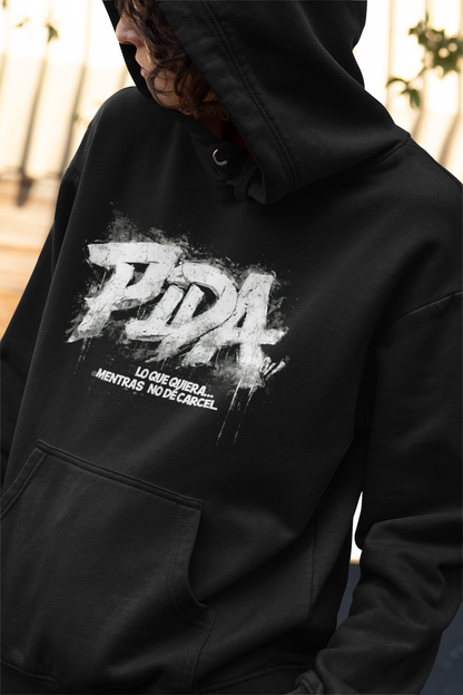 Hoodie Personalizado “PIDA LO QUE QUIERA – ACÁ SE LO DISEÑAMOS”
