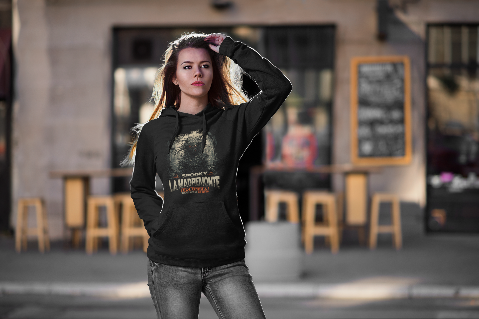 La Madremonte Spooky Hoodie – Colombia Legend