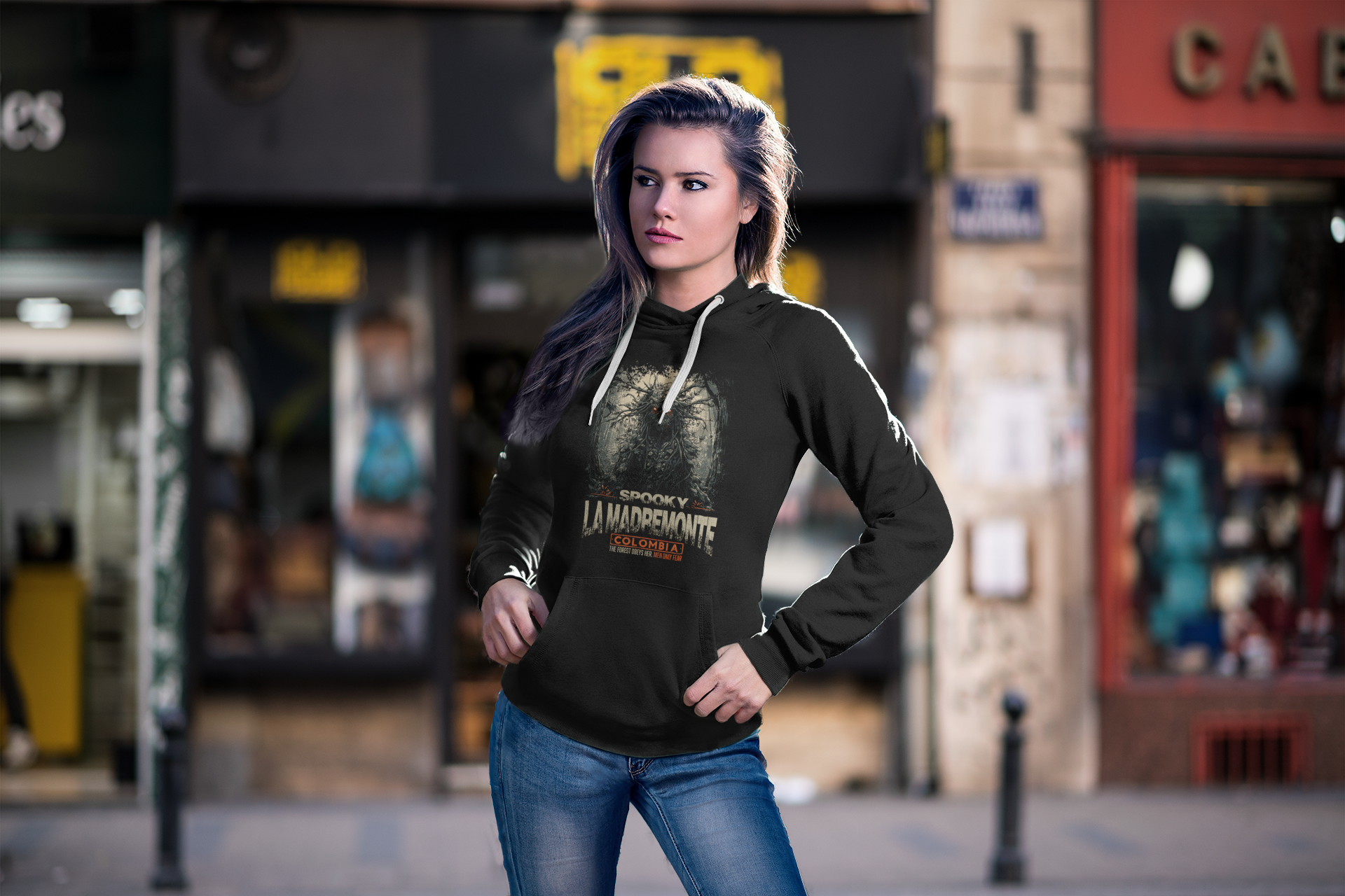 La Madremonte Spooky Hoodie – Colombia Legend