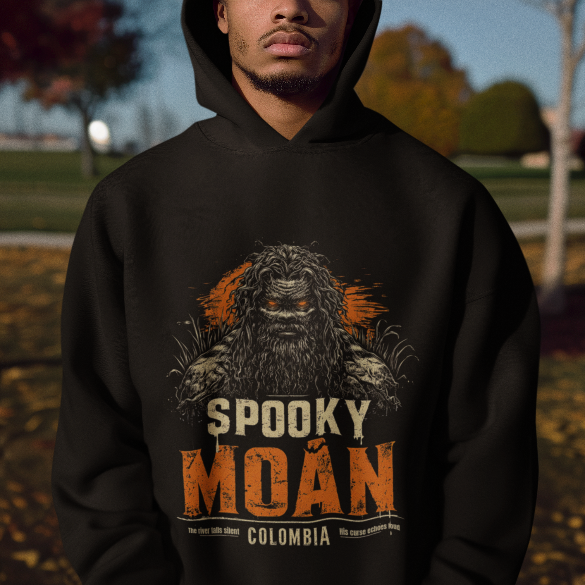 El Moán Spooky Hoodie – Colombian Legend