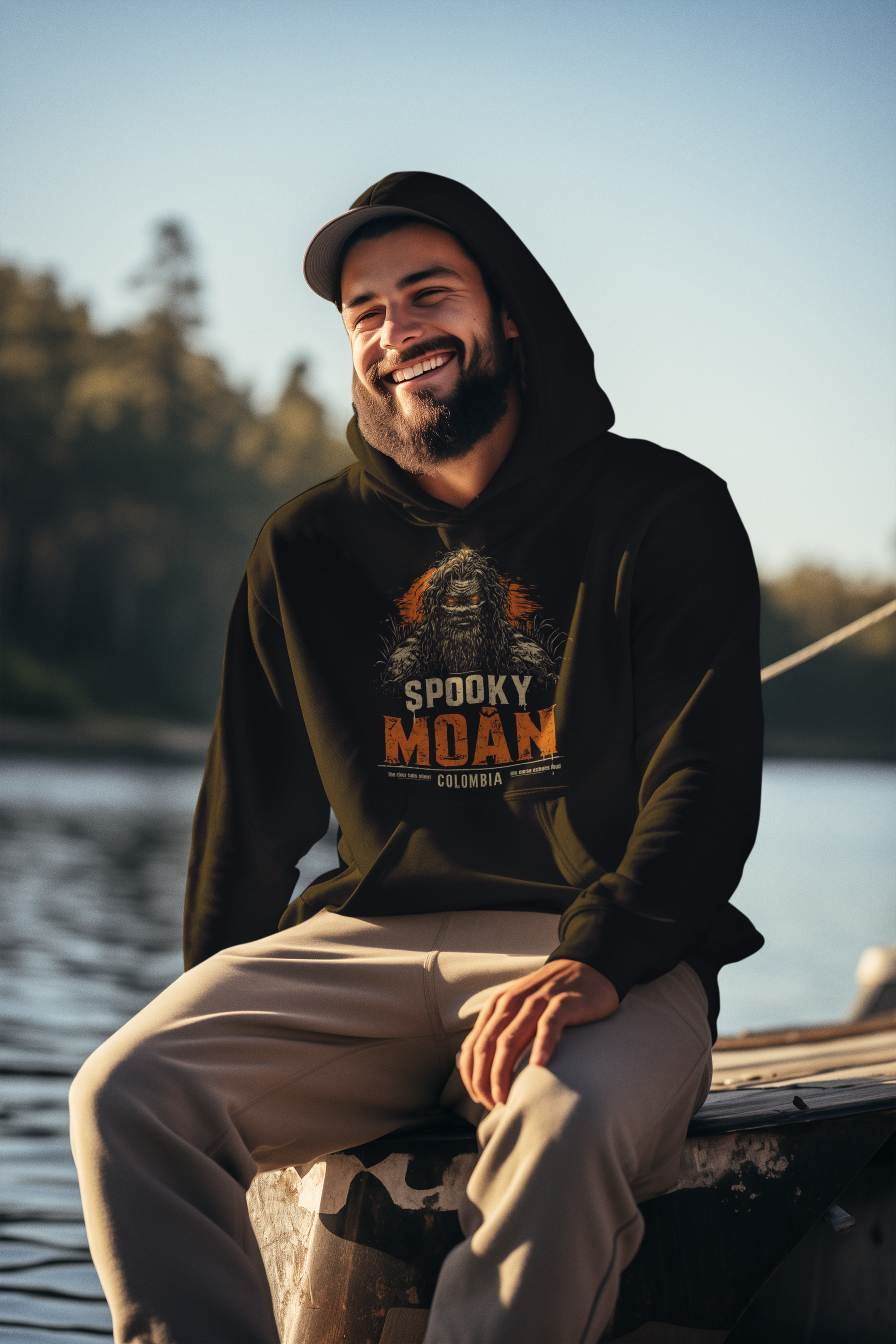 El Moán Spooky Hoodie – Colombian Legend