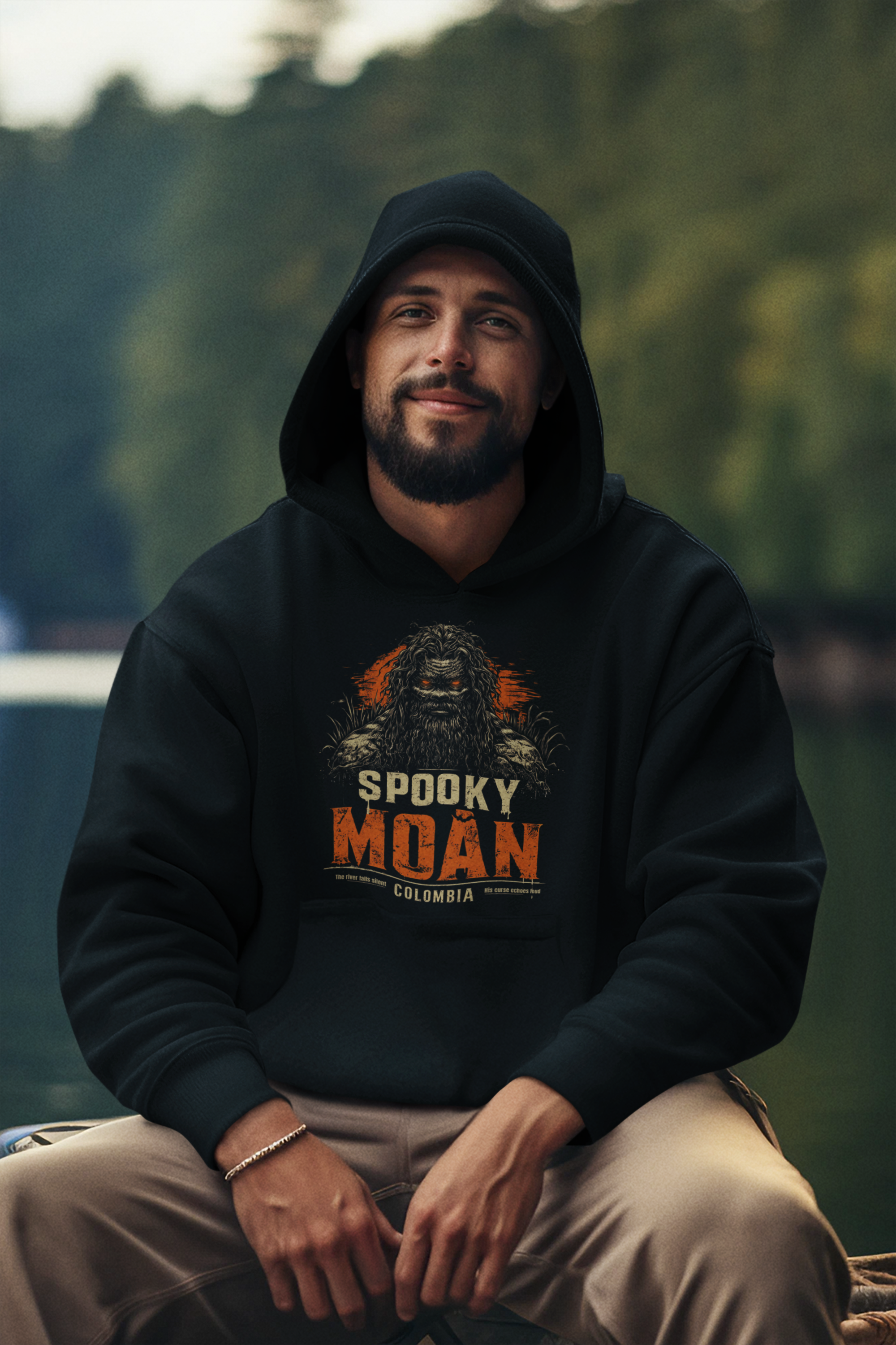 El Moán Spooky Hoodie – Colombian Legend
