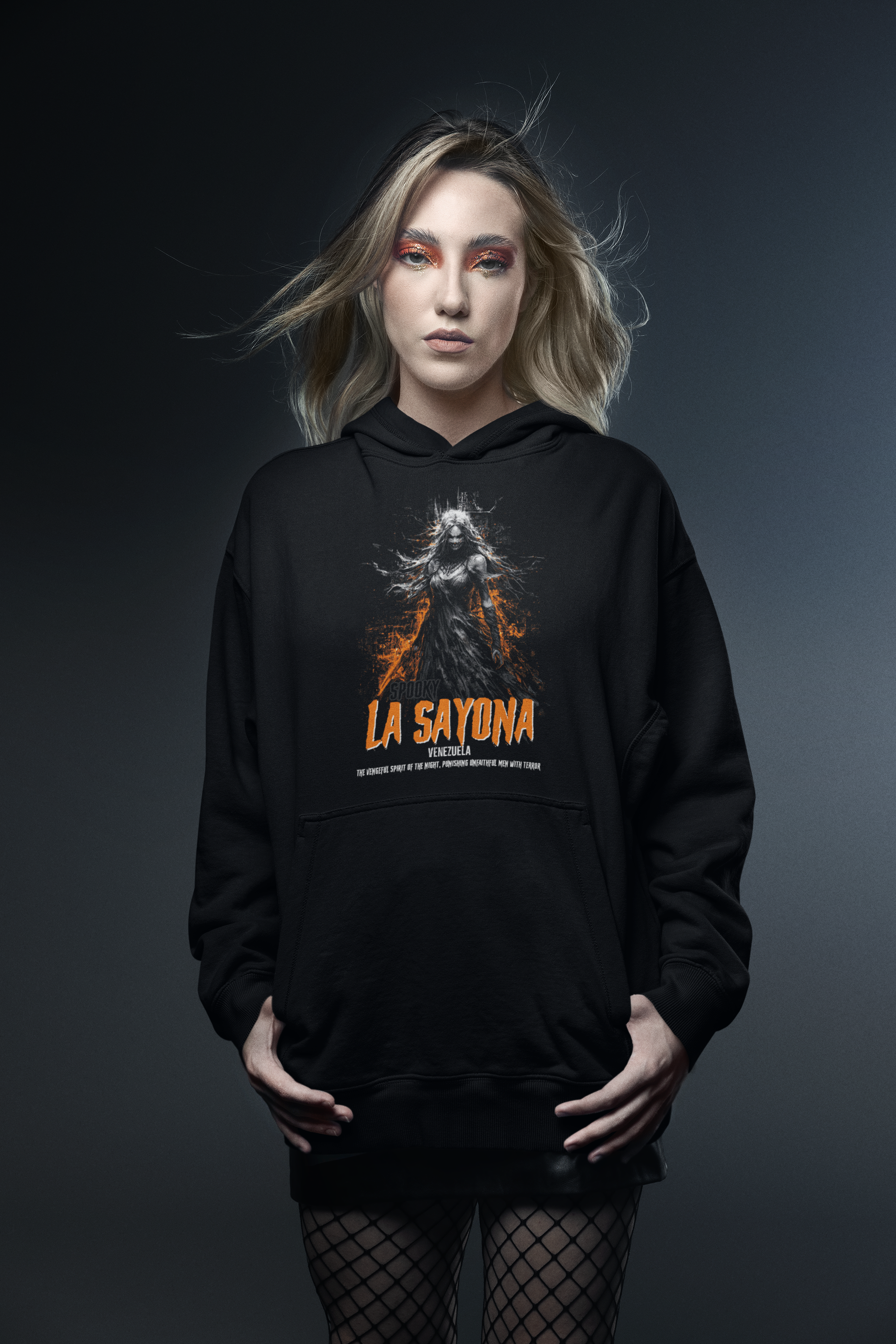 La Sayona Spooky Hoodie – Venezuela Legend