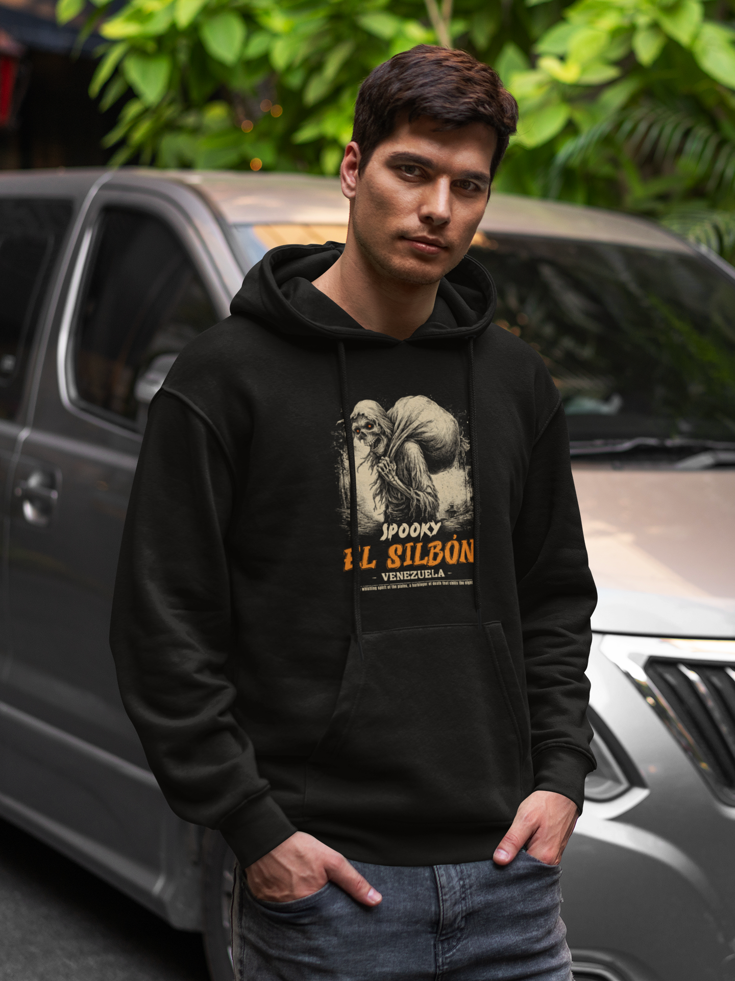 El Silbón Spooky Hoodie – Venezuelan Legend