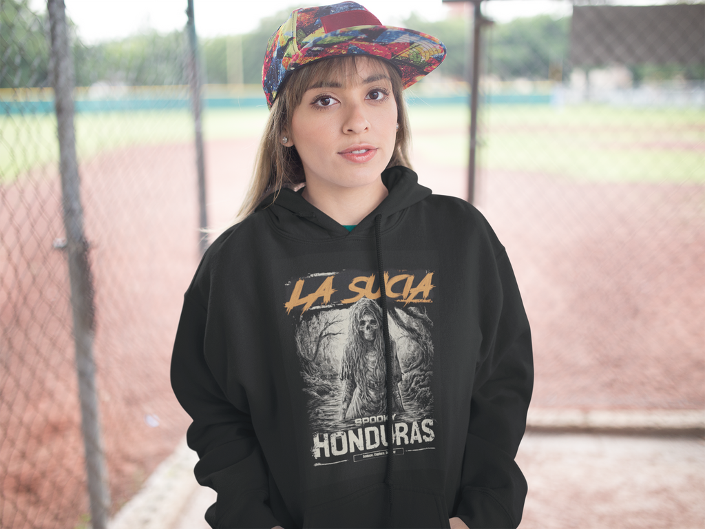 La Sucia Spooky Hoodie – Honduran Legend